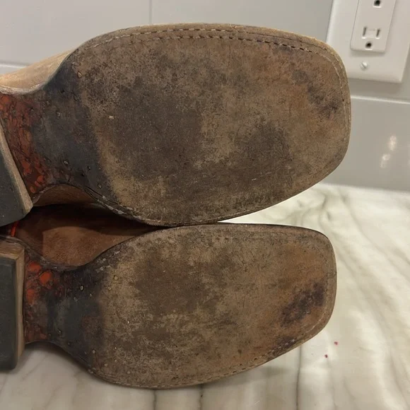 Ariat® Ladies Circuit Champion Floral Brown & Turquoise Boots - Picture 6 of 16